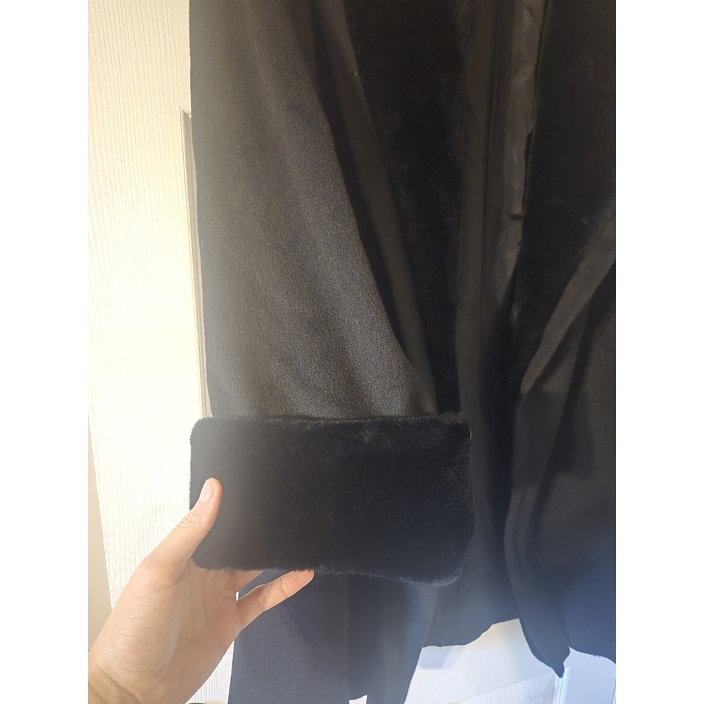 Vintage The Limited Black Wool‎ Jacket Size S - Picture 2 of 9